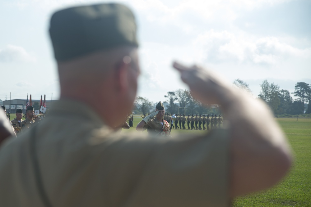 Eighth Marine Regiment Change of Command