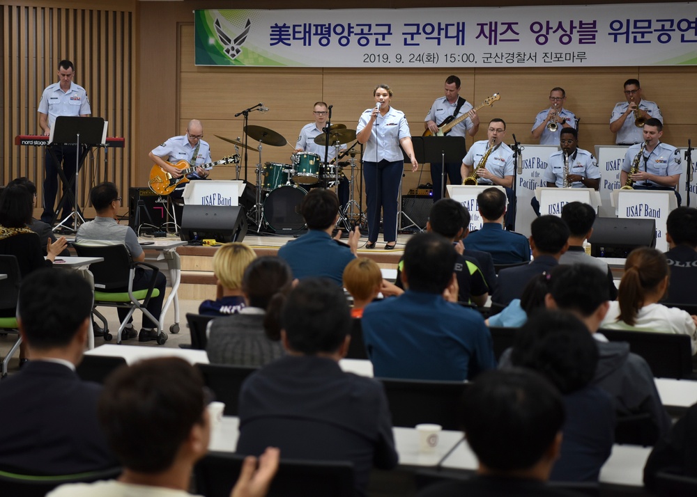 PACAF Band hits all the right notes with ROK Tour