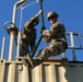 Spartan paratroopers prepare for Fast-Rope insertion