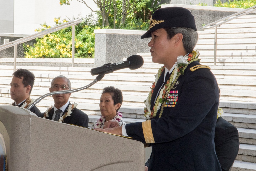 Joint memorial service honors Nisei veterans
