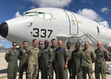 Patrol Squadron (VP) 5 Chief Selects Fly with Force Master Chief