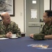 Commander, U.S. 7th Fleet Vice Adm. Bill Merz meets with Gen. Koji Yamazaki, Chief of Staff, Joint Staff, Japan Self-Defense Forces