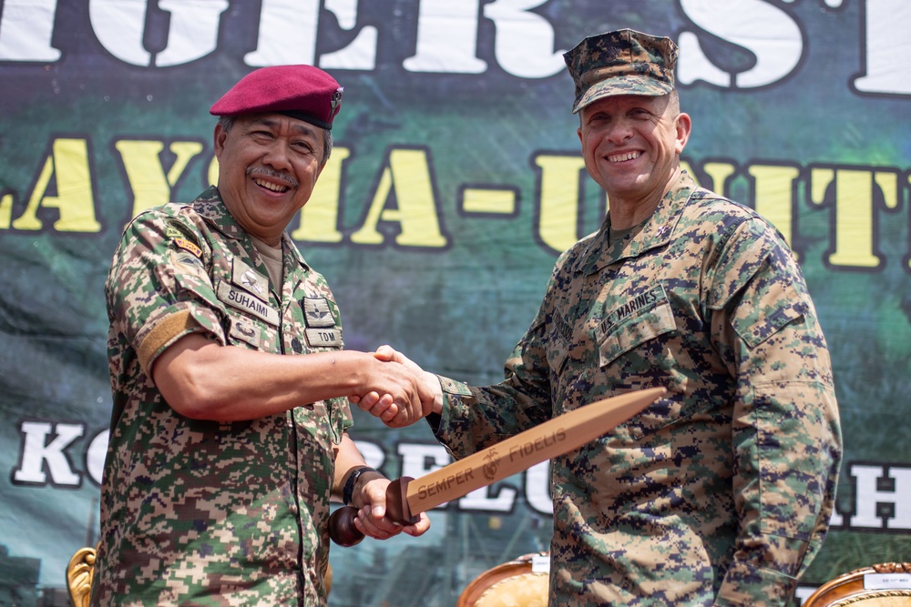 11th MEU attends the closing ceremony of Tiger Strike 2019
