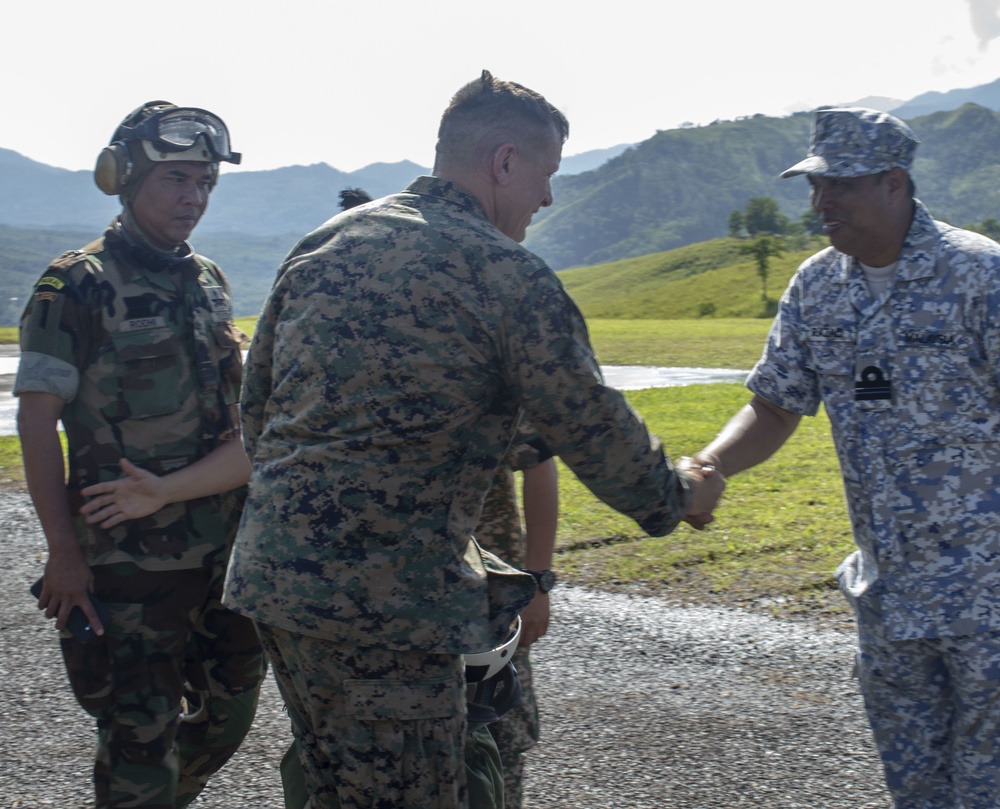 11th MEU attends the closing ceremony of Tiger Strike 2019