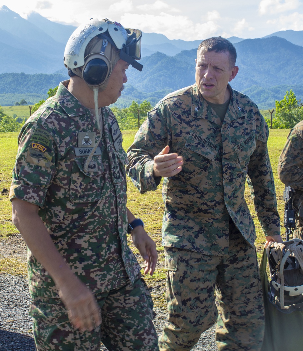 11th MEU attends the closing ceremony of Tiger Strike 2019