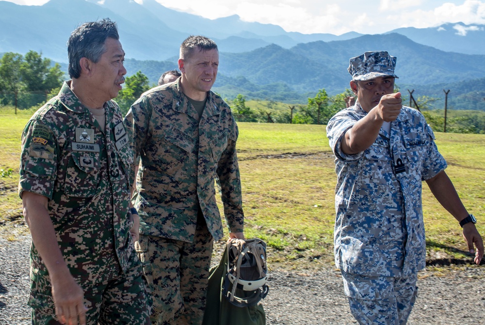 11th MEU attends the closing ceremony of Tiger Strike 2019
