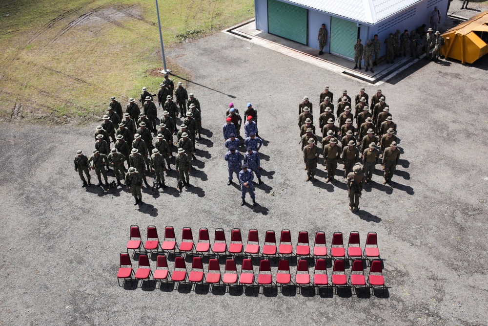 11th MEU attends the closing ceremony of Tiger Strike 2019