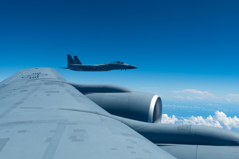 909th ARS F-15 Refueling