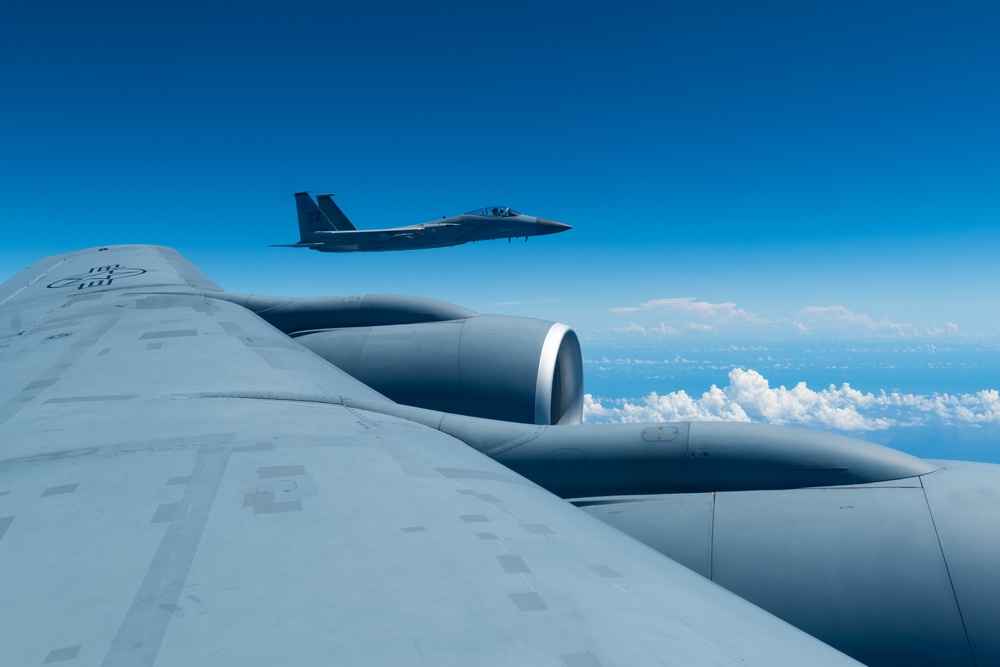 909th ARS F-15 Refueling