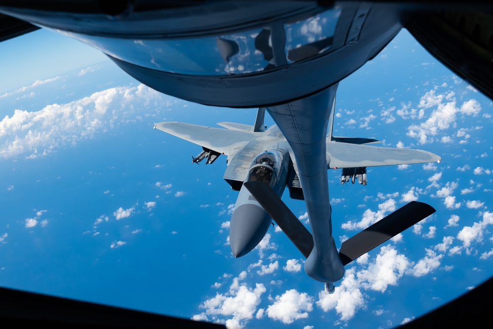 909th ARS F-15 Refueling