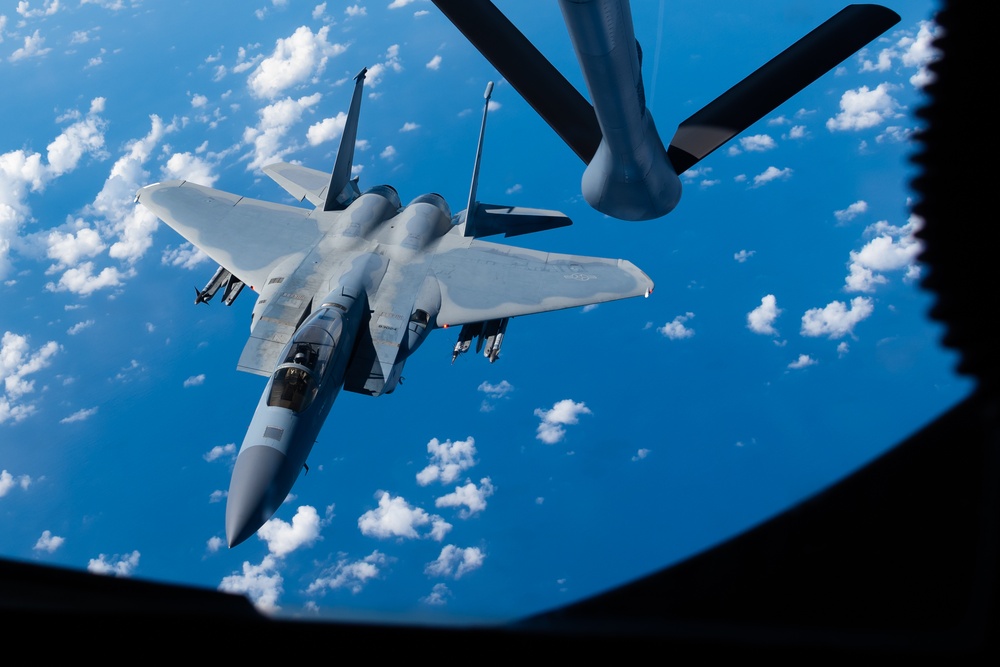 909th ARS F-15 Refueling