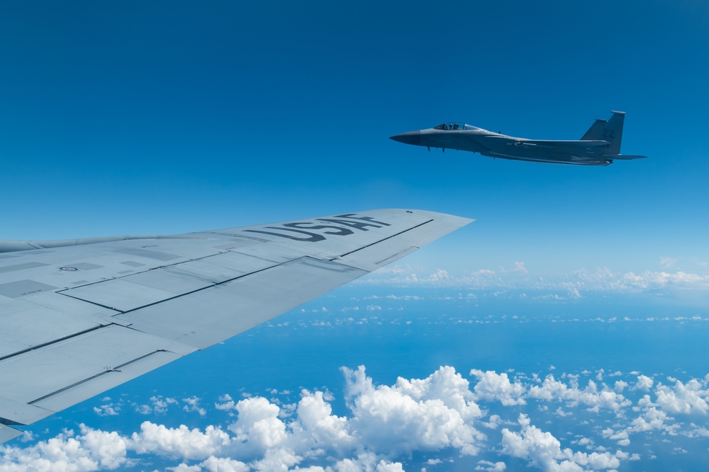 909th ARS F-15 Refueling