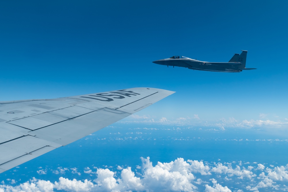 909th ARS F-15 Refueling