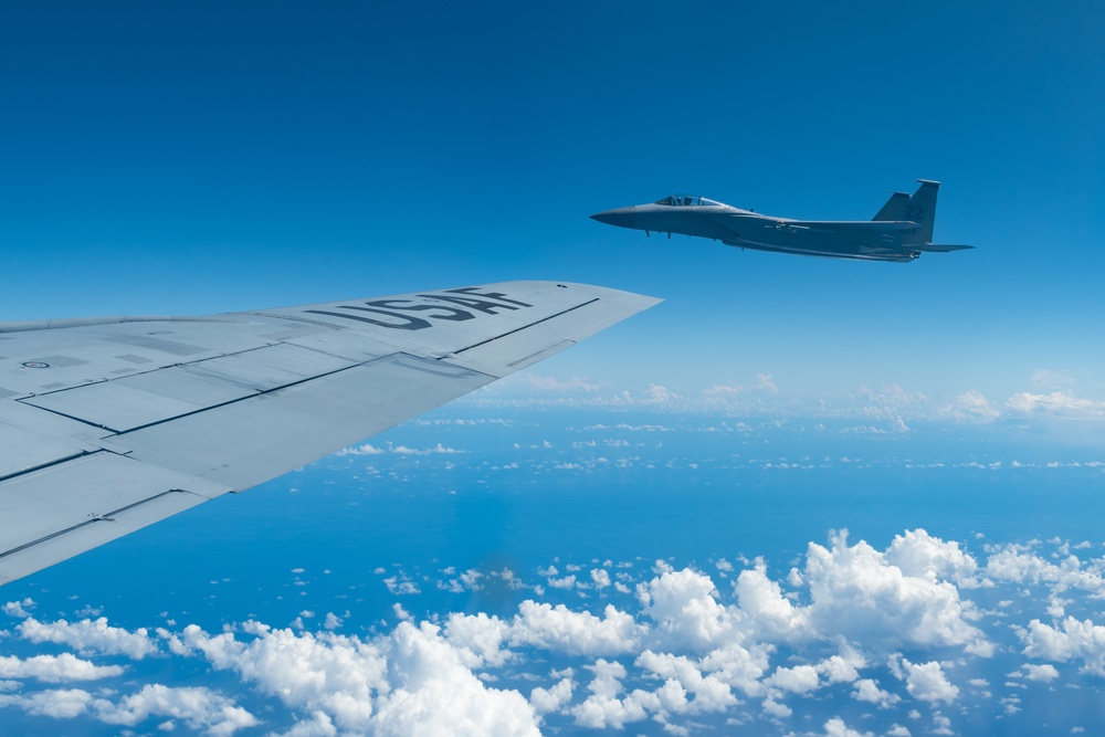 909th ARS F-15 Refueling