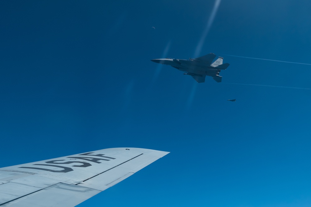 909th ARS F-15 Refueling