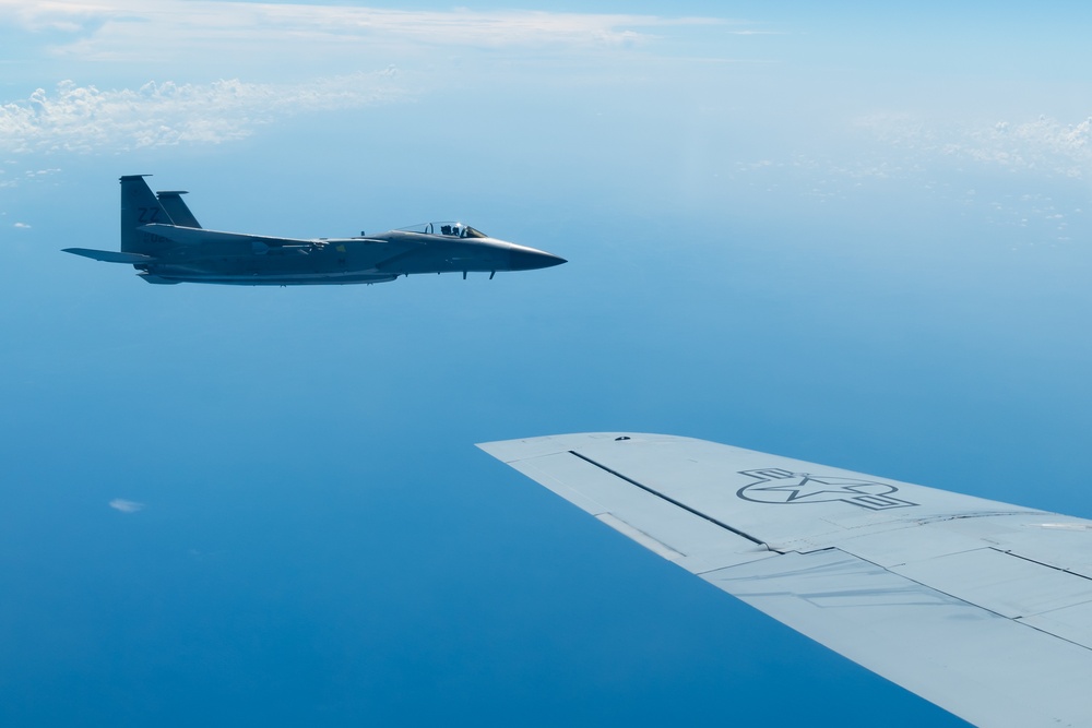 909th ARS F-15 Refueling