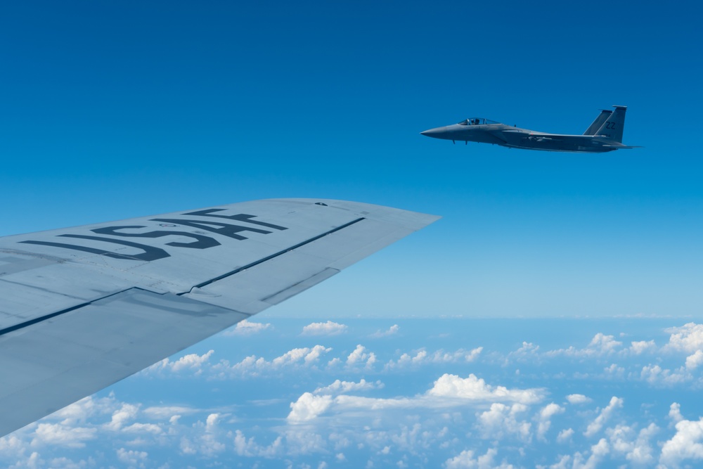 909th ARS F-15 Refueling