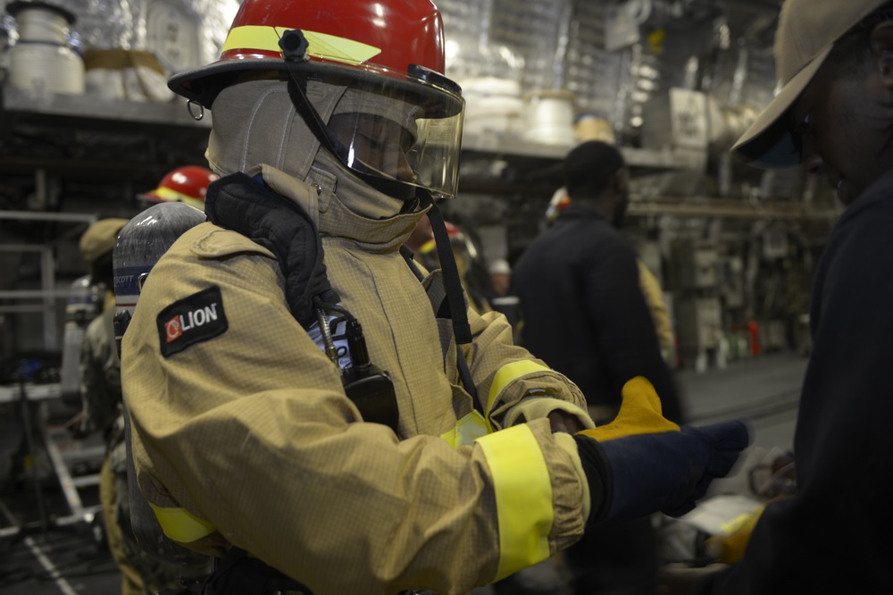 Main Space Fire Drill