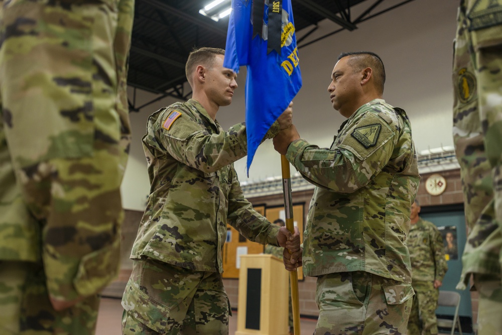 NVNG Recruit Sustainment Company change of command (3 of 4)