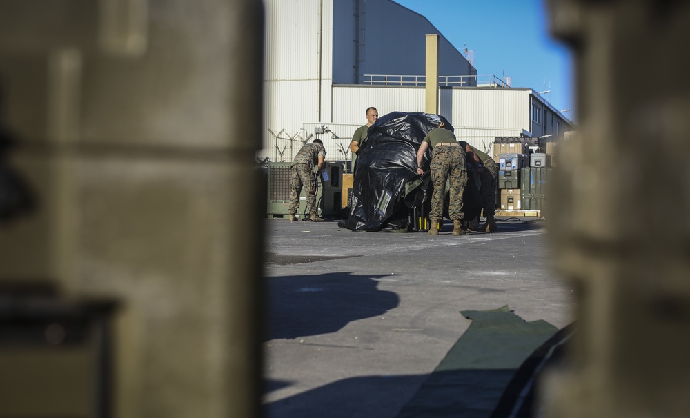 U.S. Navy Sailors Disassemble a FRSS/STP