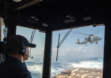 USS Wayne E. Meyer Underway September 2019