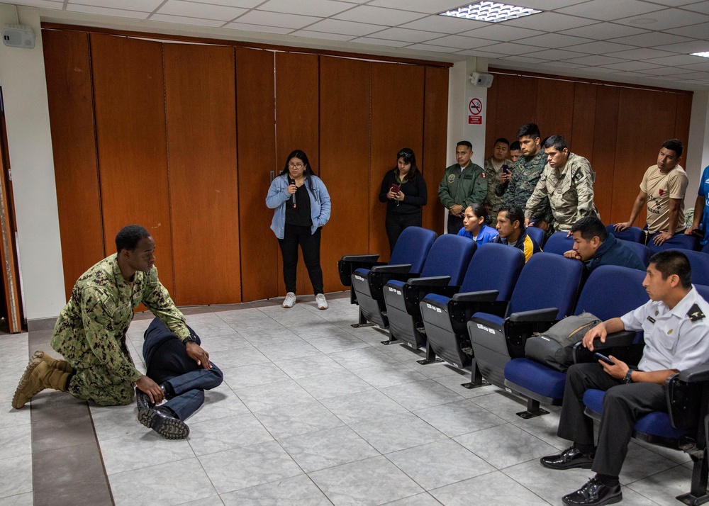 U.S. Navy Promotes Medical Readiness in Peru