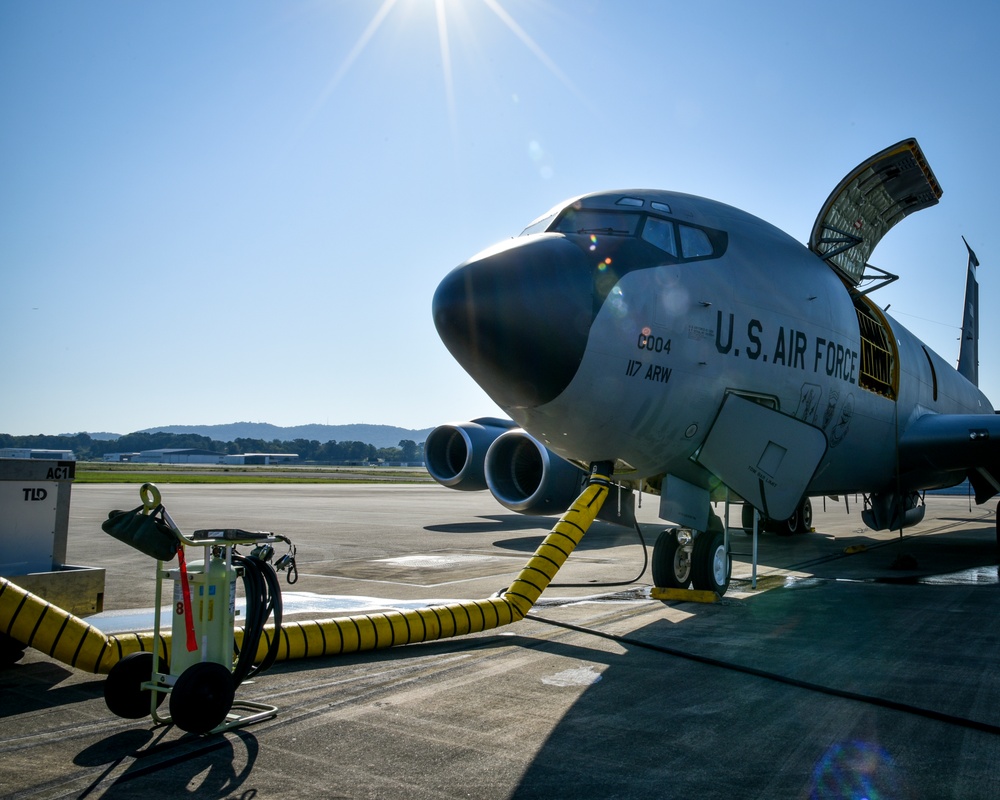 117 ARW Crews Prepare for Historic Launch