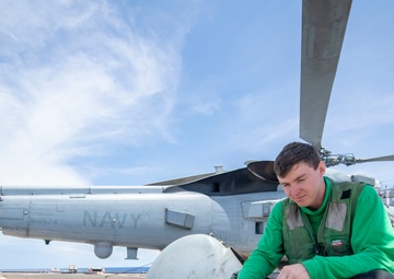 USS Wayne E. Meyer Underway October 1, 2019