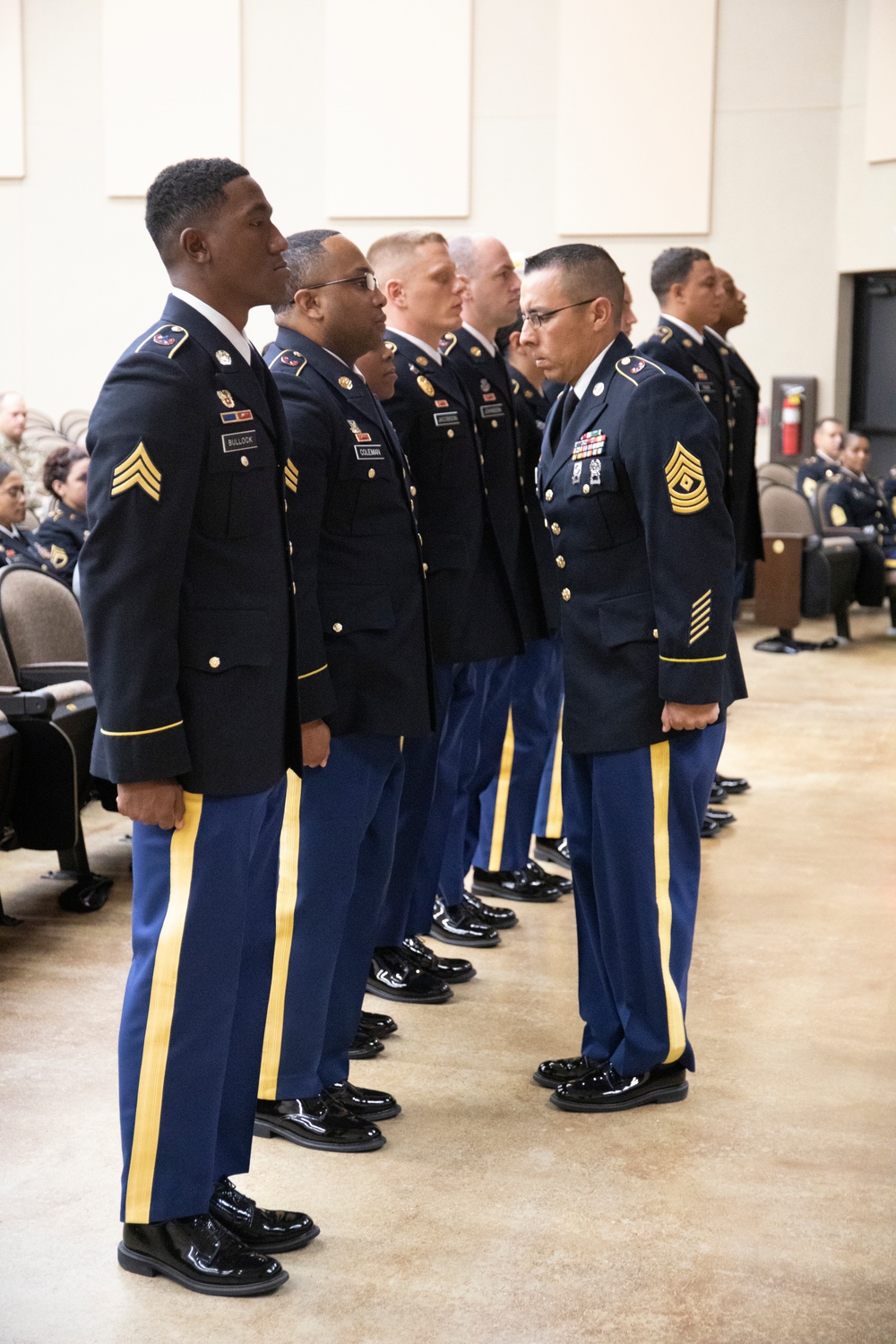 1st TSC Hosts NCO Induction and Symposium