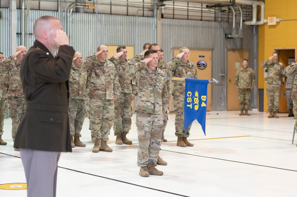 84th CST Welcomes New Commander