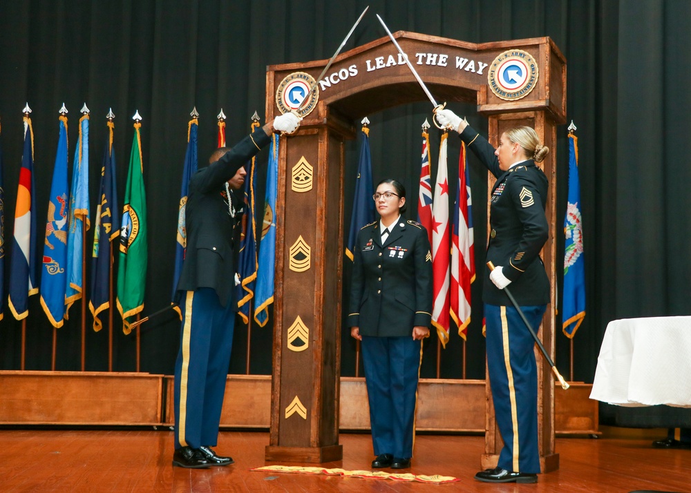 1st TSC Hosts NCO Induction and Symposium