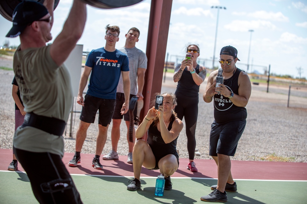 Holloman hosts CrossFit Throwdown