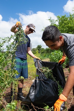 Loko Pa'aiau Fishpond Cleanup