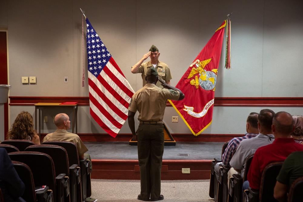 Director of Safety for MCIEAST-MCB Camp Lejeune retires after 26 years of honorable service