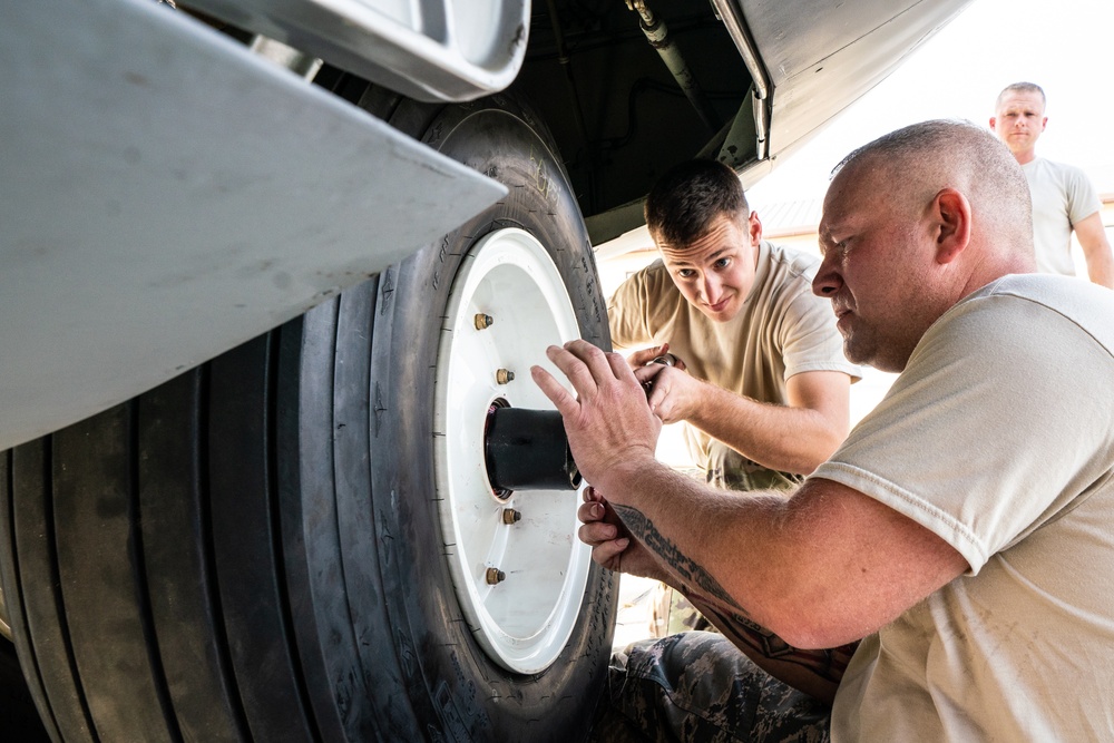 Maintainers keep Hercules flying for Saber Junction 19