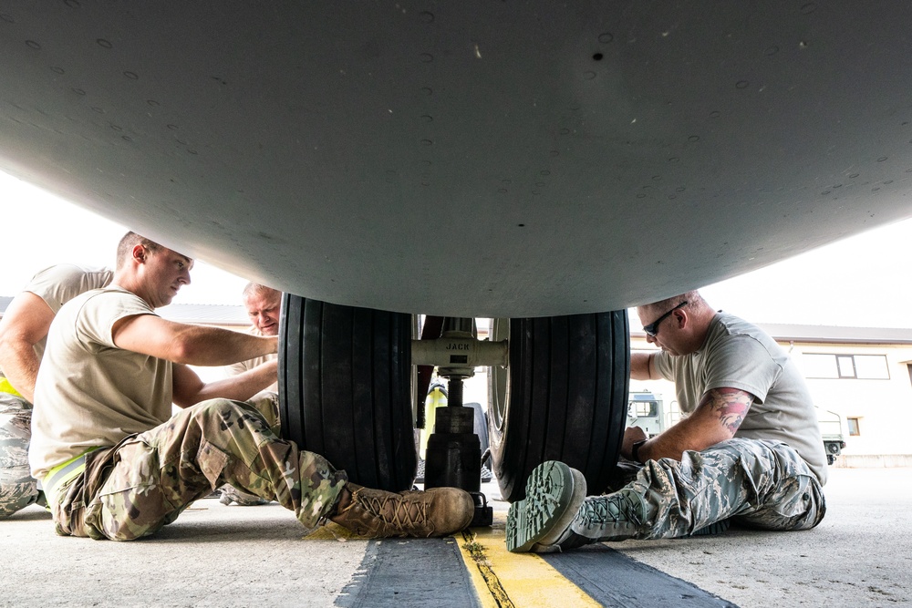 Maintainers keep Hercules flying for Saber Junction 19