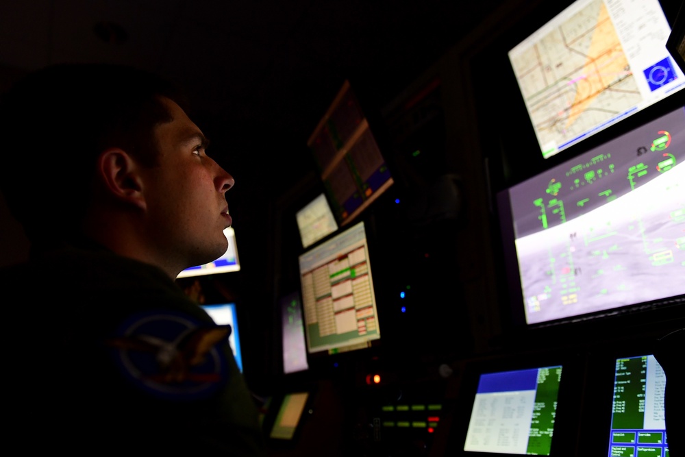 Training at MQ-9 Reaper flight simulators