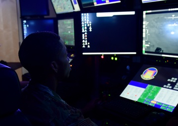 Training at MQ-9 Reaper flight simulators