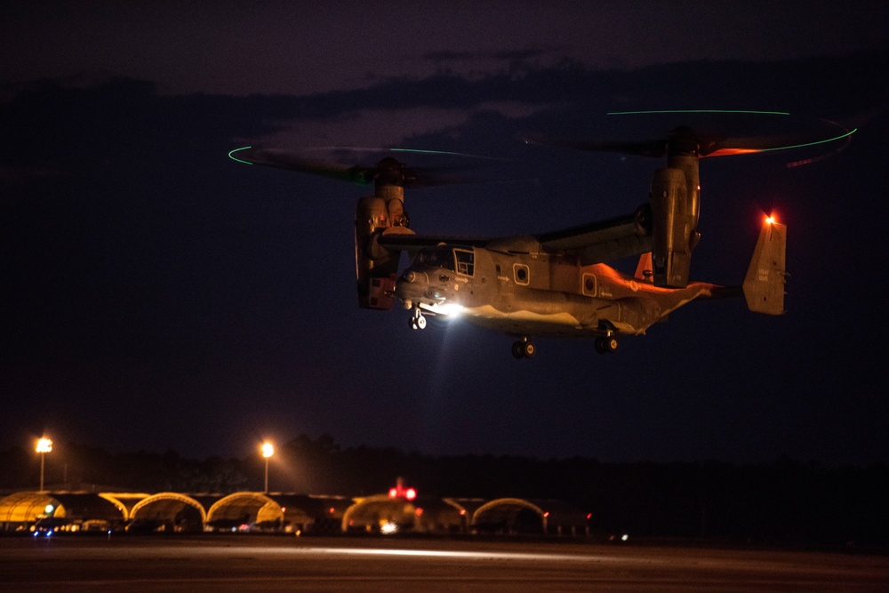 801st Maintenance Air Commandos prepare Ospreys for global transportation and operations
