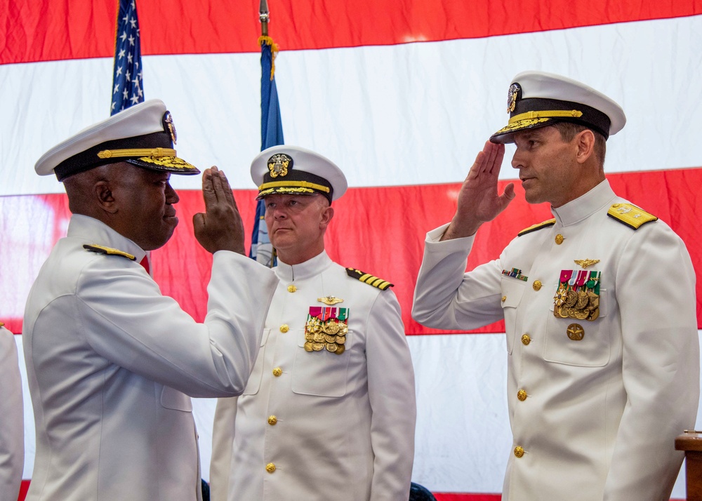 Expeditionary Strike Group 3 Conducts Change of Command Ceremony