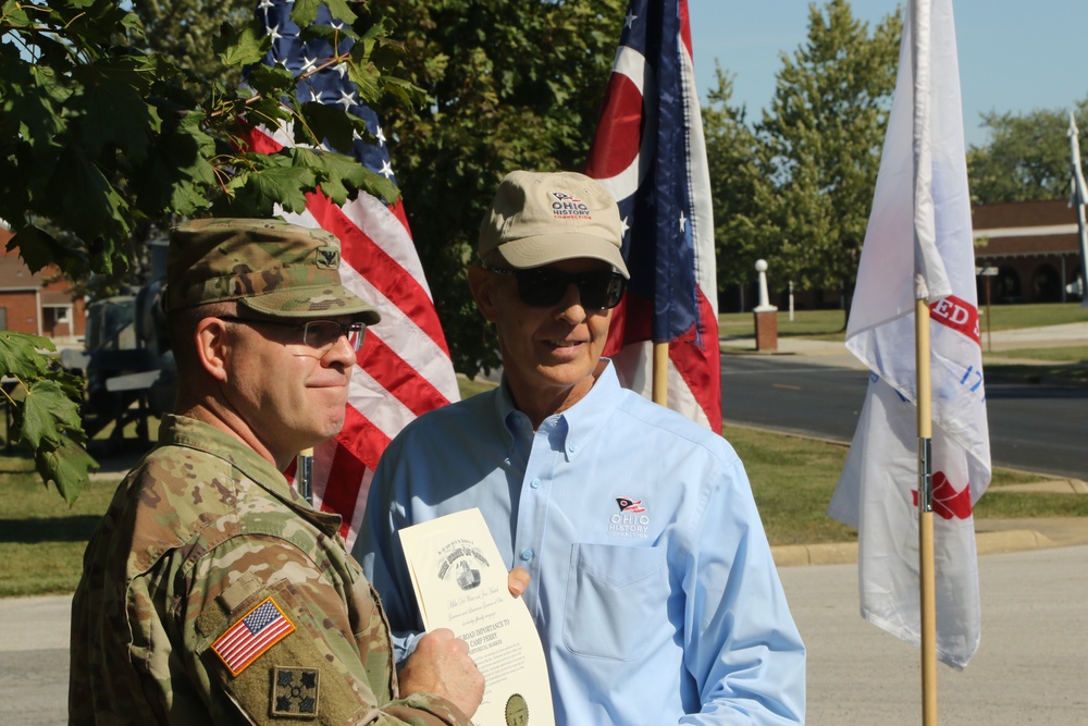 New historical marker ties railroad to Camp Perry’s history