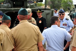 3CR hosts Colombian military visit