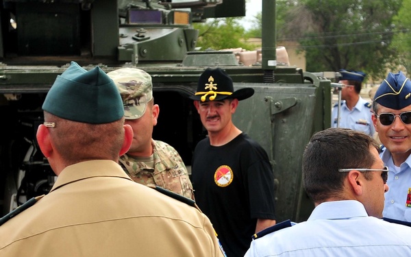 3CR hosts Colombian military visit