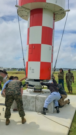 Marine Corps Air Station Futenma, first to receive Precision Approach Radar for the modern era
