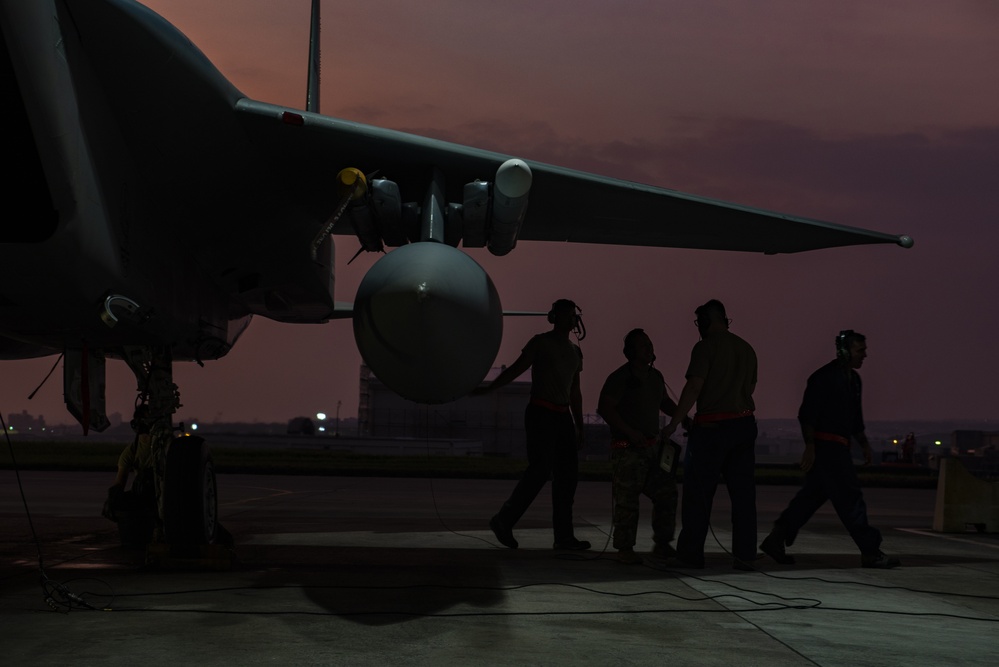 Maintaining the Eagle around the clock