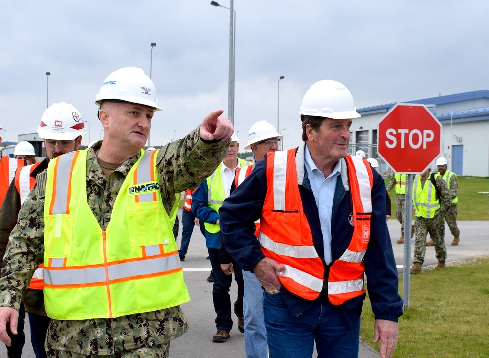 Congressional Delegation visits new U.S. Navy base in Poland