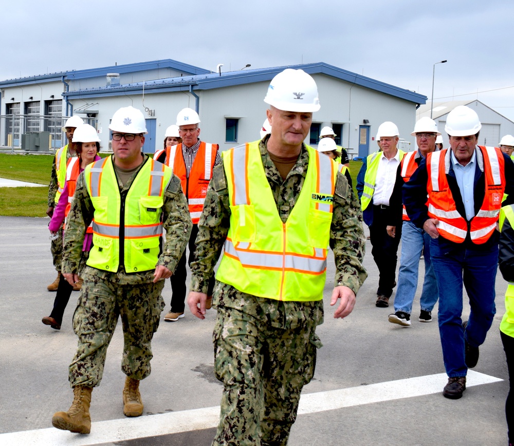 Congressional Delegation visits new U.S. Navy base in Poland