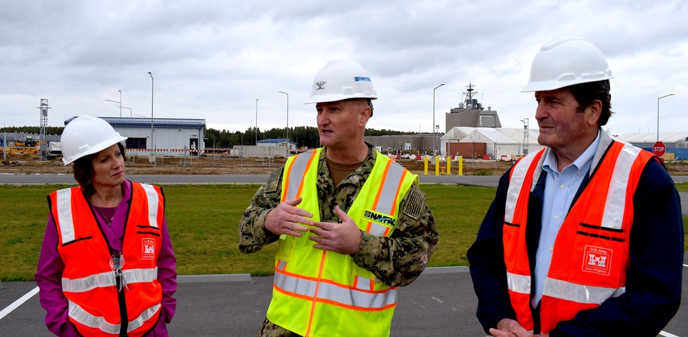 Congressional Delegation visits new U.S. Navy base in Poland