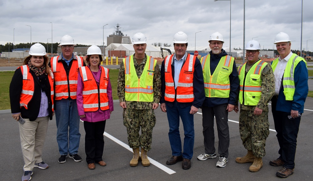 Congressional Delegation visits new U.S. Navy base in Poland