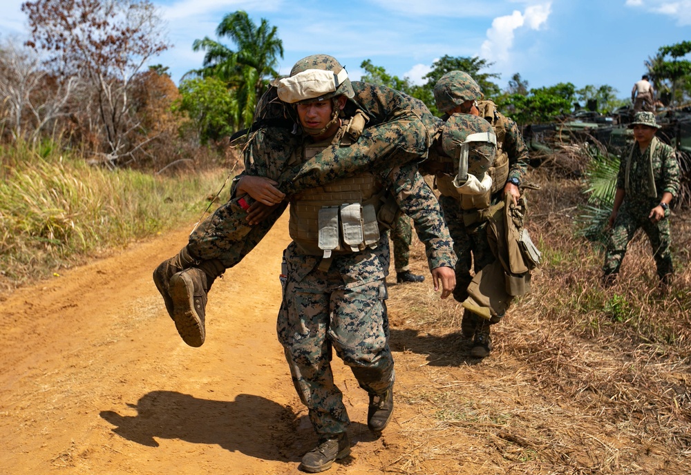 Tiger Strike 2019 Casualty Evacuation Drill